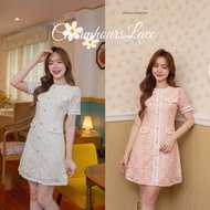 On.december25 เดรส charmhours lace