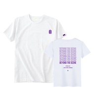 KPOP BTS Love Yourself World Tour เสื้อยืดผ้าฝ้ายแท้บวกขนาด JUNGKOOK JIMIN หลวมแขนสั้นด้านบนแฟชั่นเก