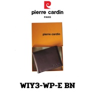 Pierre Cardin (ปีแอร์ การ์แดง) กระเป๋าธนบัตร กระเป๋าสตางค์เล็ก  กระเป๋าสตางค์ผู้ชาย กระเป๋าหนัง กระเป๋าหนังแท้ รุ่น WIY3-WP-D พร้อมส่ง ราคาพิเศษ