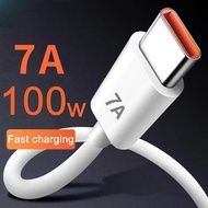 7A Super Fast Charging Soft Silicone Usb Type C Charge Cable For Galaxy A24 A54 A14 A13 S23 S22 Xiaomi 13 Redmi K50 Huawei P40 Oppo Phone Accessories Charger Usb C Cord