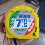 WOOD METERAN 7.5M 7.5 METER WOOD METER/ 7.5 M MEASURING TAPE MEASURING TAPE/