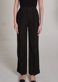 MIST OF RAIN - Uncle Pants - Black Stripe ดำลายทาง