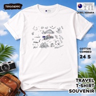 SOUVENIR T-Shirt AUSTRALIA MODEL 1 T-Shirt Cotton Combed 24s SOUVENIR PREMIUM GIFT