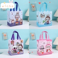 WINTE  Tote Bags, POP MART Cartoon Handbag,  Plastic Storage Waterproof Gift Bags