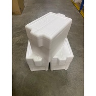 Bekas Kotak Kabus Extra Mini /Gabus Putih Polystrene Polyfoam / Styrfoam / Ice Box / Cooler