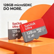 SanDisk Ultra 128GB Microsd Card UHS‑I A1 Class10 U1 Storage for Tablet Surveillance Camera Game Con
