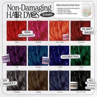 [Qwerky] Non-Damaging Semi-Permanent Plant-Based Conditioning Hair Dye Colour 200ml + Suck It Up Col