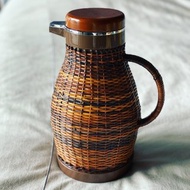 象印 稀有 手工藤編水壺 咖啡壺 魔法瓶 保溫壺 二手