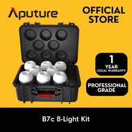 Aputure Accent B7c 8-Light Kit, RGBWW LED Smart Bulb, 7W, 2,000K-10,000K