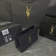 YSL Counter Gift Bag Exquisite Premium Tote Bag Gift Bag Scanable Code Gift Box Bag Gift Bag 0709