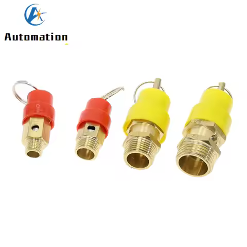 1KG - 12KG Air Compressor Safety Release Relief Valve Connector Air Gas Pressure Relief Regulator 1/
