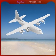MagiDeal 1/144 Transport Plane Model Aircraft Toy 4D Assembled Model US C130 Miniature