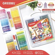 GREEBEL Crayon 72 colors / Greebel Oil Pastel 72 Colors