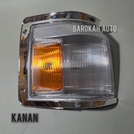 lampu sen depan kijang grand super list chrome