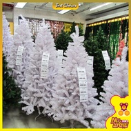 [Ready Stock] Xmas Christmas White Plain Tree (4,5,6,7,8,9feet) 1pcs