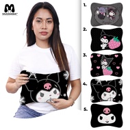 CAR HEADREST - KUROMI Car Neck Pillow - Pair Headrest - Mugmania - 26x19cm (With Zipper)