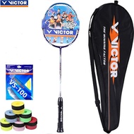 100% Original Victor THRUSTER K Carbon Badminton Racket Raquette Badminton With Gift