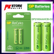 GP RECYKO ORIGINAL BATTERY 2100MAH AA (2 BATTERY PACK)
