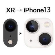 ฟิล์มเลนส์โทรศัพท์,ฟิล์มป้องกันเลนส์โลหะเปลี่ยน XR เป็น13มินิเลนส์โทรศัพท์สำหรับ iPhone XR