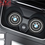 BMW Car Water Cup Slot Non-Slip Mat Silica Gel Pad For E46 E90 F10 G30 E36 G20 F30 E60 G01 E30 X1 F4