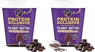 Protein Xclusive Dark Chocolate Peanut Butter – High Protein (26g), Creamy & Crunchy Variants, Vegan