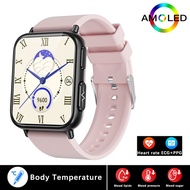 2024 New Fitness Trackers นาฬิกาสุขภาพ TK10 Smart Watch HR Sleep Smartwatch for Men Women Exercise clock