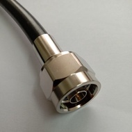 4.3/10 or 4.3-10 to N male with 3 meter LMR 400 cable jumper