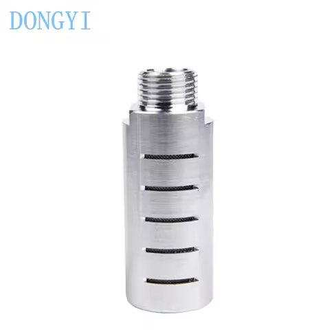 Pneumatic Muffler Aluminum Alloy Muffler LM LM-6 1/8" LM-8 1/4" LM-10 3/8" LM-15 1/2" LM-20 3/4" LM-