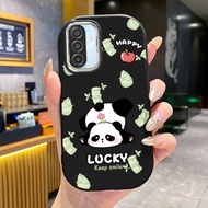 Case For Samsung A17 5G M17 F17 M36 F36 Phone Panda Bamboo Silicone Soft Jacket