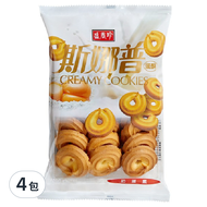 盛香珍 斯娜普蛋酥 奶蛋素  130g  4包
