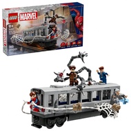 LEGO 76321 Super Heroes Vs. Doc Ock Subway Train Scene Building Toy Set