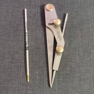 1 ชิ้น Nat DIY หนัง Pitch Gauge Professional LeatherCraft เงินเติมปากกาเครื่องหมายเครื่องมือ Clearan