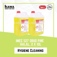 General Purpose Liquid Toilet Disinfectant IMEC 527 Oruo Pine , Halal, 2 x 10L