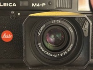 Leica M4-P with 35mm f2 sunmicron
