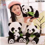 BEBETEB 9/10/12/16cm Plush Panda Soft cloth Toy Christmas Gift birthday Present Doll