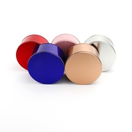 Ada Stok Kotak Tin Pembakar Bulat Kotak Pembungkusan Kuki Kotak Kosong Kotak Hadiah Kotak Gula-gula 