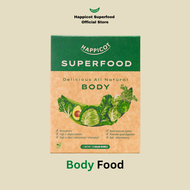 Happicot Superfood BODY สลัดผักและผลไม้พกพา ผักผงดูแลสุขภาพร่างกาย (1 กล่อง)