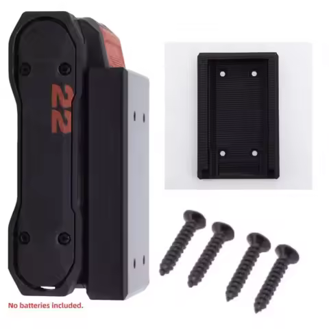 For HILTI Nuron 22v Battery Mount 22V Seat Wall Bracket Fixed Seat Battery Management Organizer