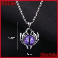 LUImo Hot sale Vintage Gothic Demon Eye Pendant Necklace For Men Women Party Hip Hop Jewelry