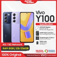 VIVO Y100 4G 5G 8/128 8/256 RAM 8 ROM 128 256 GB 8GB 128GB 256GB HP Smartphone Android