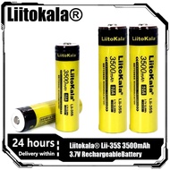 100% Original Liitokala 18650 3.7V 3500mah lii-35s BMS Rechargeable Li-lon battery