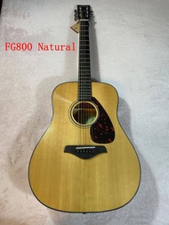 Yamaha กีตาร์โปร่งด้านบนไม้สนแข็ง (FG800/FG820/FG830/FG850รุ่น) กีตาร์มืออาชีพ