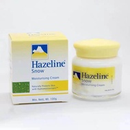 Hazeline Snowครีมปกป้องผิวเรียบเนียนเฮสลีนสโนว์ตราภูเขาครีมบำรุงใบหน้า100G. เพิ่มความกระจ่างใสให้กับผิว ดูสาวดูสวย ไร้ที่ติ