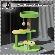 READY STOCK HEIGHT 60 CM OCTOPUS PET CONDO CAT TOWER PLAYGROUND KITTEN PLAY HOUSE SCRATCHING TREE