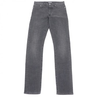 全新 □ DIOR Dior Homme 013DS00B218X 棉 Logo 皮革貼片牛仔褲 灰色 29 號 義大利製造 正品男士