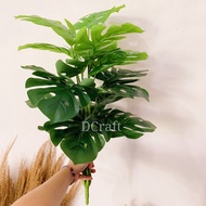 Tanaman Monstera Artificial Monstera Buket Plastik