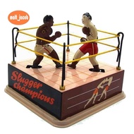 Clockwork Boxing Toy Nostalgic Themed Boxing Ring Toy Decoration Retro Collectible