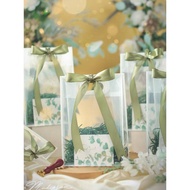 [CHEN] Transparent Gift Bag Souvenir Tote Bag PVC Gift Bag PP Gift Bag Gift Packaging Bag Plastic Gi