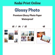 PRINT A3 A4 A5 4R Glossy Photo &amp; Sticker Photo