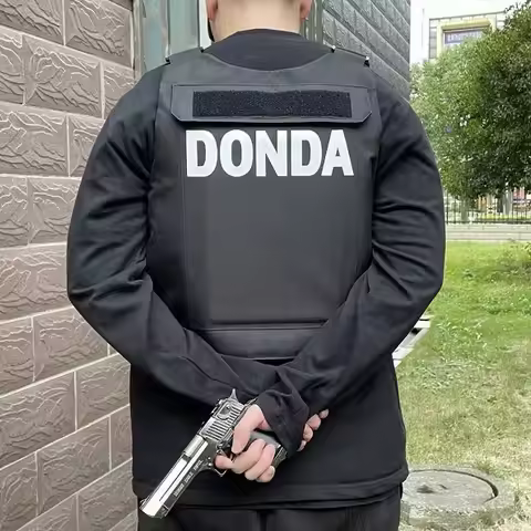 DONDA VETS Icons tactical Vests donda hiphop street Vest outerwear Tops Tees Tank strike gilet under